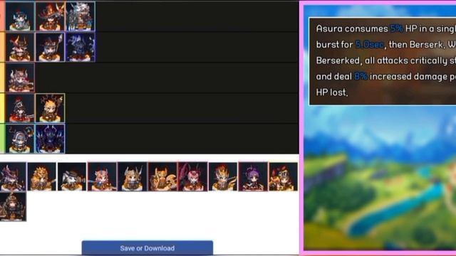 TIER LIST!!! + Rune guide / Explaining abilities – Unknown knights: Pixel RPG смотреть онлайн