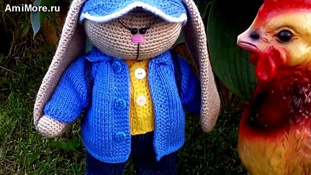 Амигуруми: схема Зайка Тильда. Игрушки вязаные крючком - Free crochet patterns. смотреть онлайн