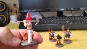 Палач, негр, два солдата. Пластилин.