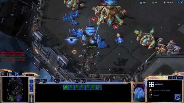 StarCraft 2: Heart of the Swarm - 2v2 - Online Match 29 (Live) смотреть онлайн