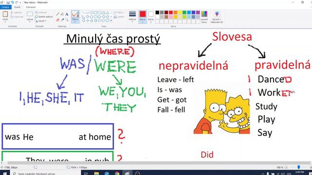 Minulý čas prostý (past simple tense) смотреть онлайн