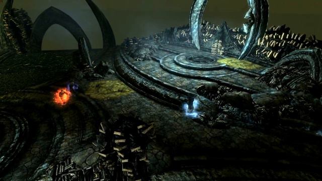 Skyrim SE - 5 Arch Mages vs Ebony Warrior смотреть онлайн