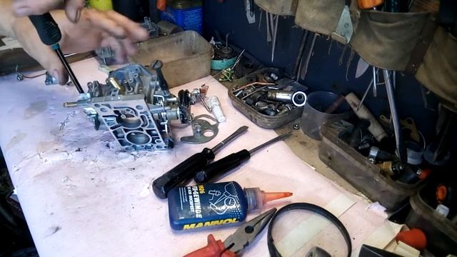 Делаем Солекс для Mercedes 124. 2.0, газ. ч2. смотреть онлайн