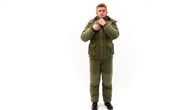 Зимний костюм для охоты и рыбалки KATRAN Бекас -35° С (Финляндия, Хаки) смотреть онлайн