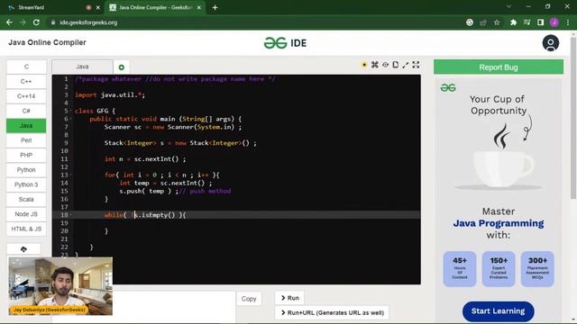 Stack in Java Collection | Jay Dalsaniya смотреть онлайн