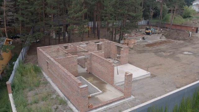 Строительство фундамента - Подгорный, г. Красноярск смотреть онлайн