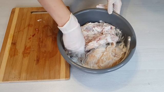 Сочный цыпленок маринованный в кокосовом молоке. смотреть онлайн