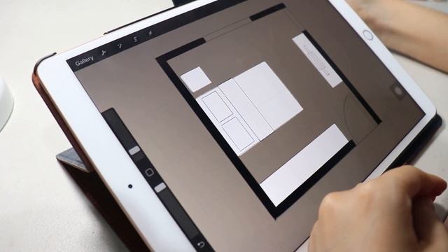 Drawing and rendering a floor plan on the iPad | with Procreate смотреть онлайн