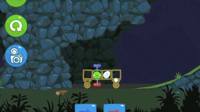 Bad Piggies Flight in the Night Level 4-2 Walkthrough 3 Star смотреть онлайн