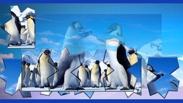 Happy Feat! Penguins Puzzle Game for Kids смотреть онлайн