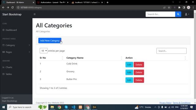 Laravel 10 Tutorials: Authorization in Laravel | Gate and Policies | User Authorization in Laravel смотреть онлайн