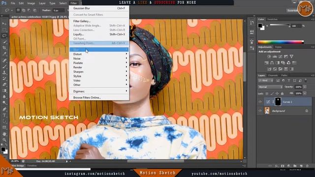 Face Retouch | Photoshop | Malayalam Tutorial | Motion Sketch смотреть онлайн