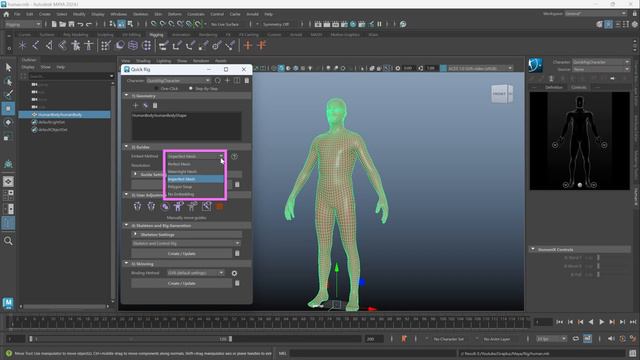 AUTO Quick Rig in Maya 2024 смотреть онлайн