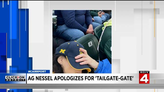 Michigan AG apologizes for 'Tailgate-Gate' смотреть онлайн