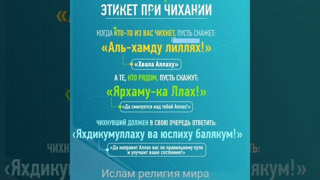 Дуа при чихании смотреть онлайн