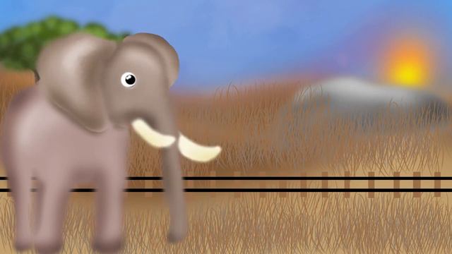 Изучение животных, цвета, цифр Развивающие мультики Животные саванны смотреть онлайн