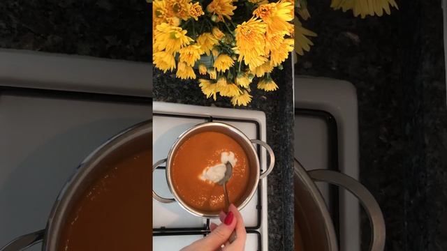 Domates çorbası ? суп-пюре из помидор