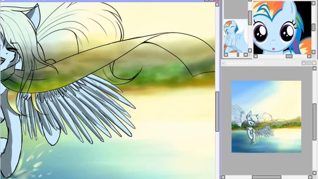 [Speedpaint]The Daughter Of Rainbow Dash(Дочь Радуги Дэш ) смотреть онлайн