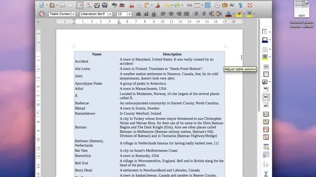 How to add table borders with LibreOffice Writer смотреть онлайн