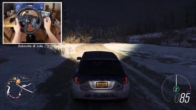 SUBARU IMPREZA WRX STI 2008 ? FORZA HORIZON 4 - LOGITECH G29 смотреть онлайн