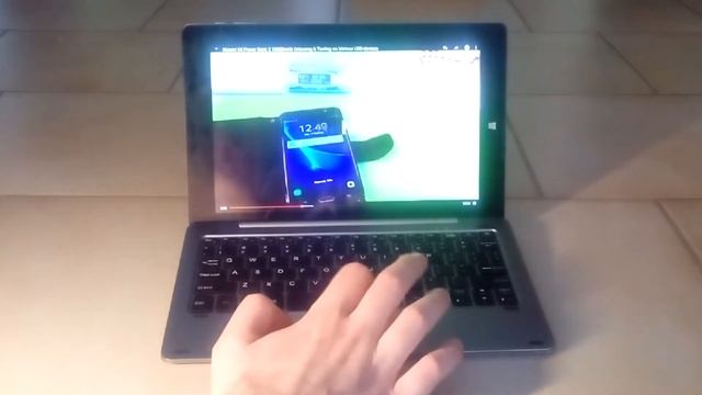 Chuwi Hi10 Pro 2 in 1 Ultrabook Tablet PC with Keyboard demo смотреть онлайн