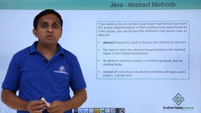 Java - Abstract Method смотреть онлайн