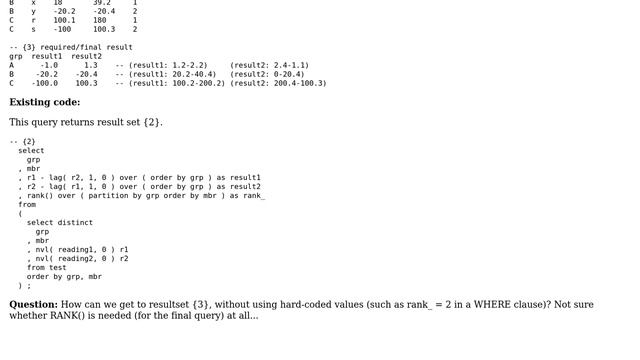Oracle analytic functions - how to get the highest RANKing row? смотреть онлайн