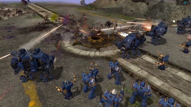 Ultramarines vs Hive Fleet Leviathan! - Warhammer 40k: Dawn of War: Soulstorm (Unification Mod) смотреть онлайн