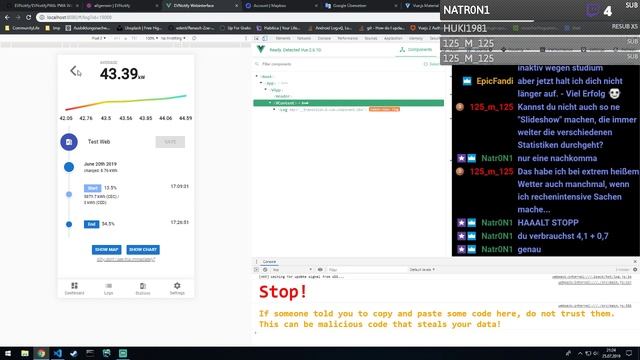 Bisschen programmieren #EVNotify #PWA #VueJS #NodeJS? смотреть онлайн