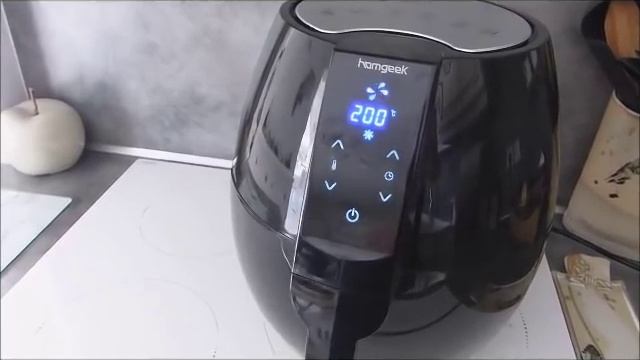 FRITEUSE A AIR PULSE DE BELLE QUALITE de chez HomgeekDirect смотреть онлайн