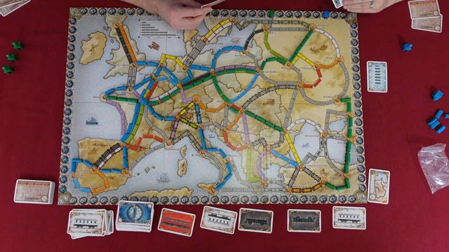 Ticket to Ride: Europe: Game Play 2 смотреть онлайн