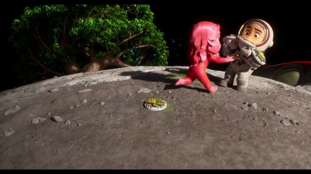 Male Astronaut is Stranded on A Tiny Planet Alone, But Luckily, Meets A Beautiful Female Alien смотреть онлайн