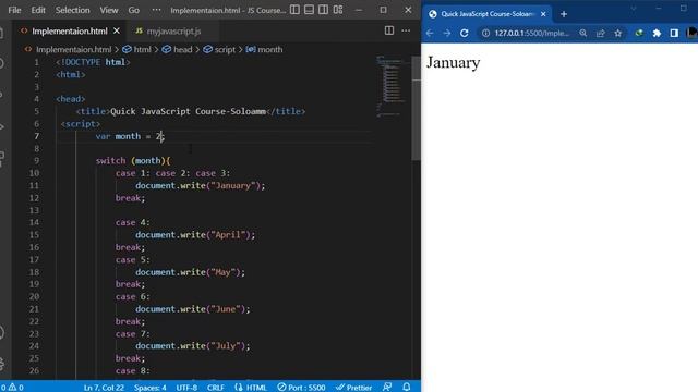 Switch statement in JavaScript | Quick Learning Course in Urdu/Hindi | Lecture-15 смотреть онлайн
