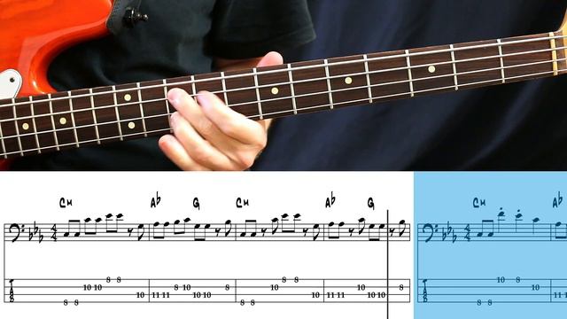Pomplamoose ft. Sarah Dugas - Sweet Dreams + White Stripes Mashup (Bass cover with tabs) смотреть онлайн