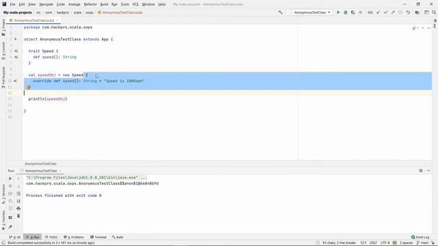 Anonymous Class in Scala #13 смотреть онлайн