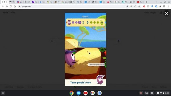 Google Doodle 2022: Pétanque