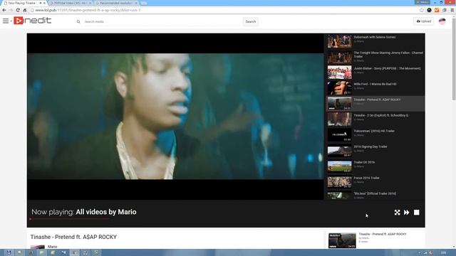 PHPVibe v5 Video CMS - Playlist showcase смотреть онлайн