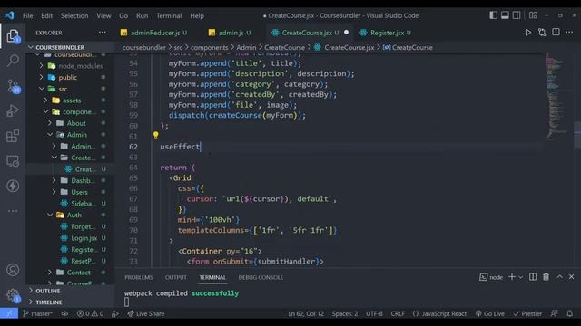 #50 Create Course Handler, MERN STACK COURSE смотреть онлайн