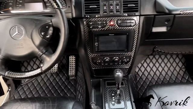 ? Обзор Ковриков 3D Mercedes G class ? смотреть онлайн
