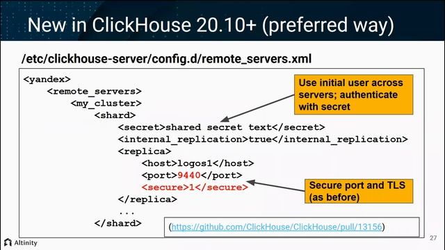 ClickHouse Defense Against the Dark Arts: Intro to Security and Privacy | ClickHouse Webinar смотреть онлайн