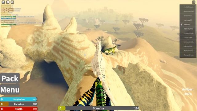 ROBLOX Prior Extinction - Albino Giganotosaurus, Carnotaurus, Growth And More!