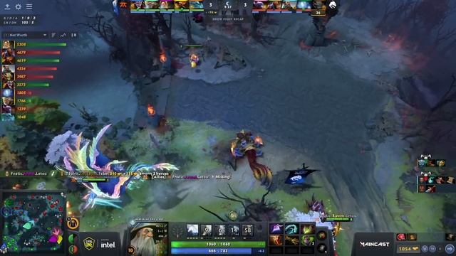 Fnatic vs Team Spirit | Game 1 | ESL One - Stockholm смотреть онлайн