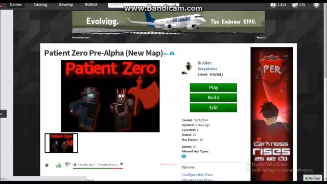 ROBLOX | How to make Welcome To My Profile | Thumbnail смотреть онлайн
