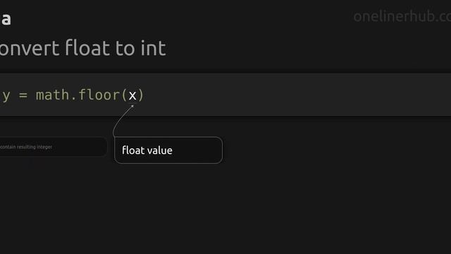 Convert float to int #lua смотреть онлайн
