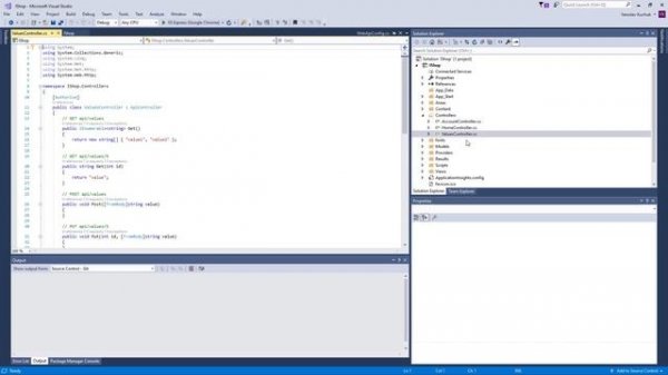 Введение в Web API. ASP.NET WEB API 2. Урок 1