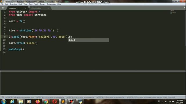 How to Create Digital Clock using python | python projects | priyansh jain | Gui Digital Clock смотреть онлайн
