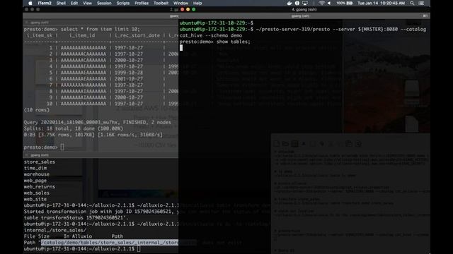 Hands-on with Alluxio Structured Data Management смотреть онлайн