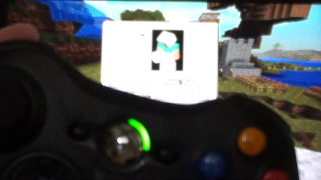ПОКАЗЫВАЮ КАК ИГРАТЬ В MINECRAFT НА XBOX 360 смотреть онлайн