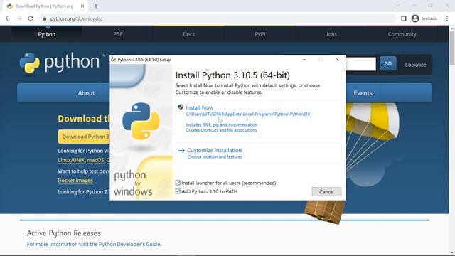 ✅Cómo descargar e instalar Python para windows en 2022 ⬇️? смотреть онлайн