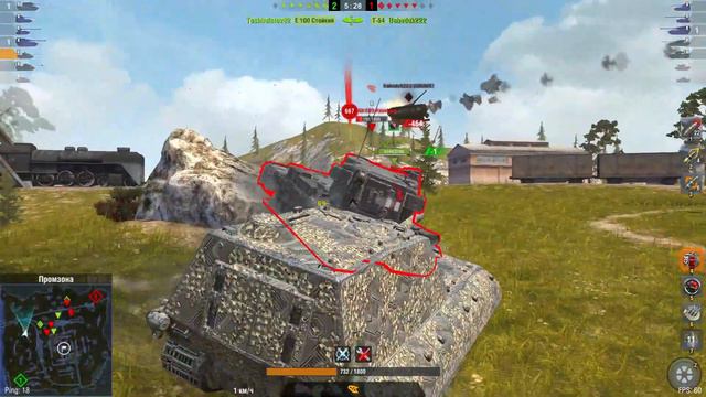Tanks Blitz . WOT Blitz 10.4.0 / WZ 121 смотреть онлайн